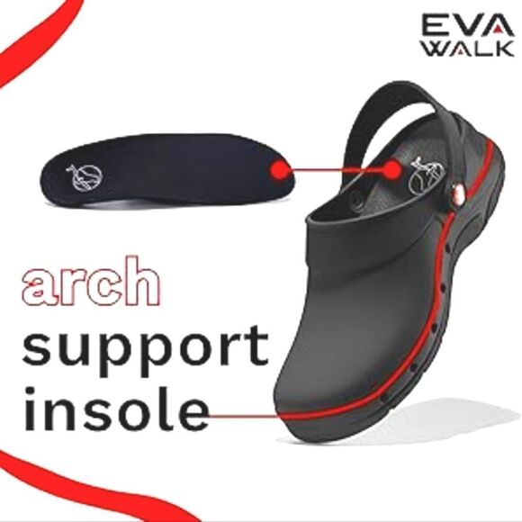 -3688)  Eva Walk Comfortable and Durable Clogs Sz 7.5 (Men's) - 10 (Women's) - Picture 3 of 15